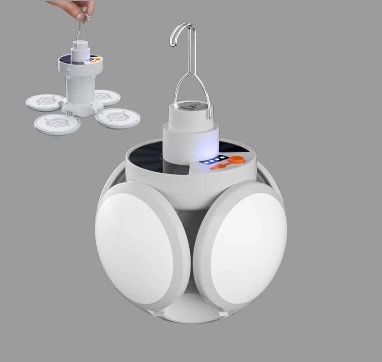 چراغ خورشیدی اظطراری توپی5پره